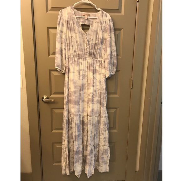 tie dye maxi dress forever 21